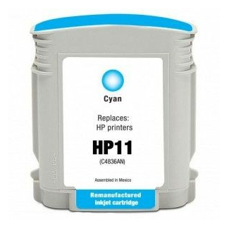 Cartucho Tinta Hp 11 Cian Compatible